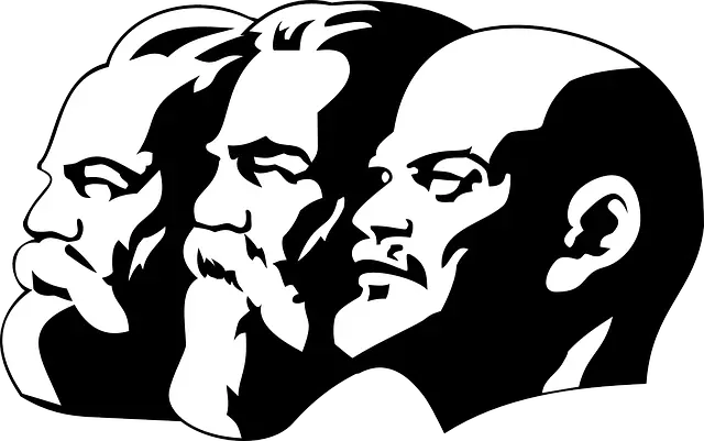 Engels Lenin and Marx