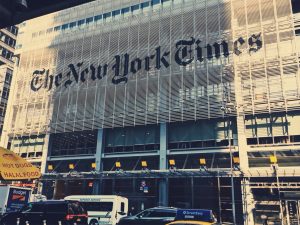 The New York Times building