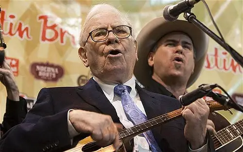 Warren Buffett in public