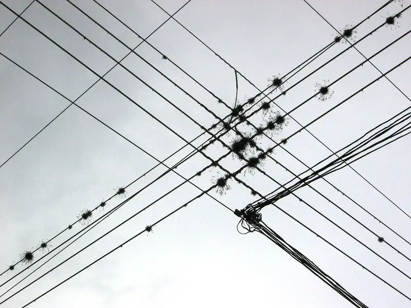 Wires as mediums for communication 